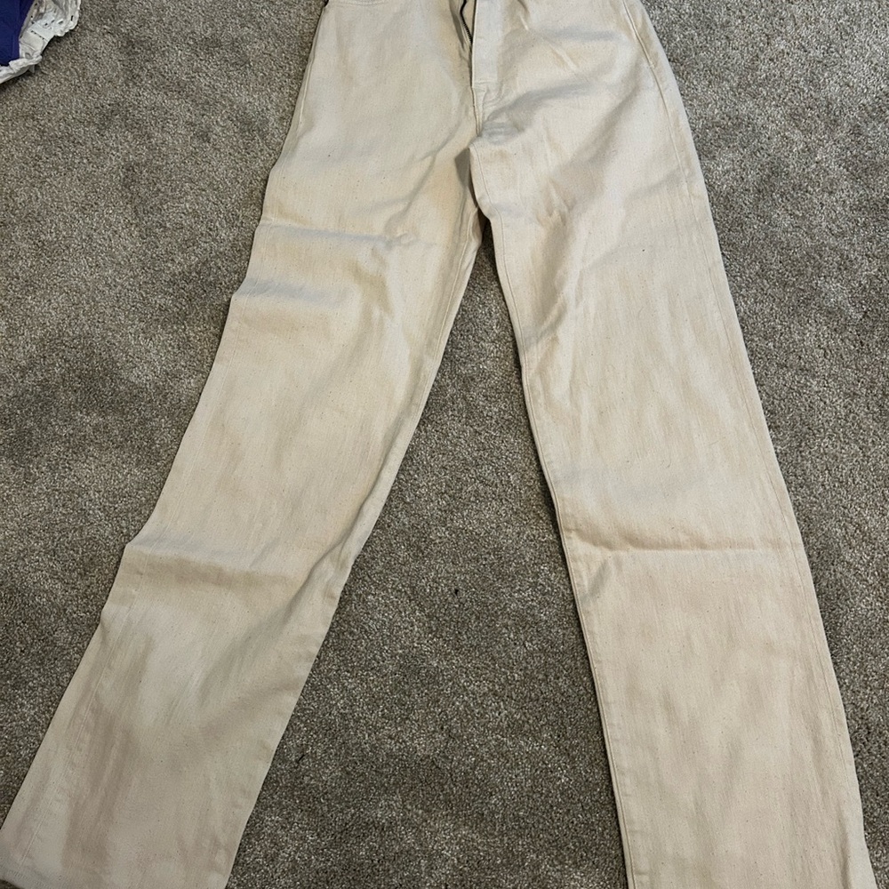 imogene + willie Tan Straight-Leg Chinos
